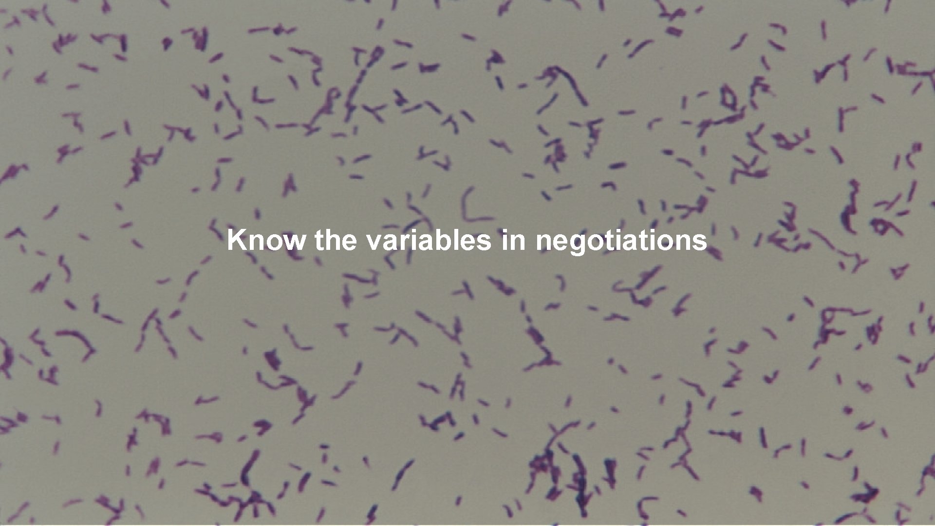 Know the variables in negotiations RAISE PRIVATE FUNDS ™ 