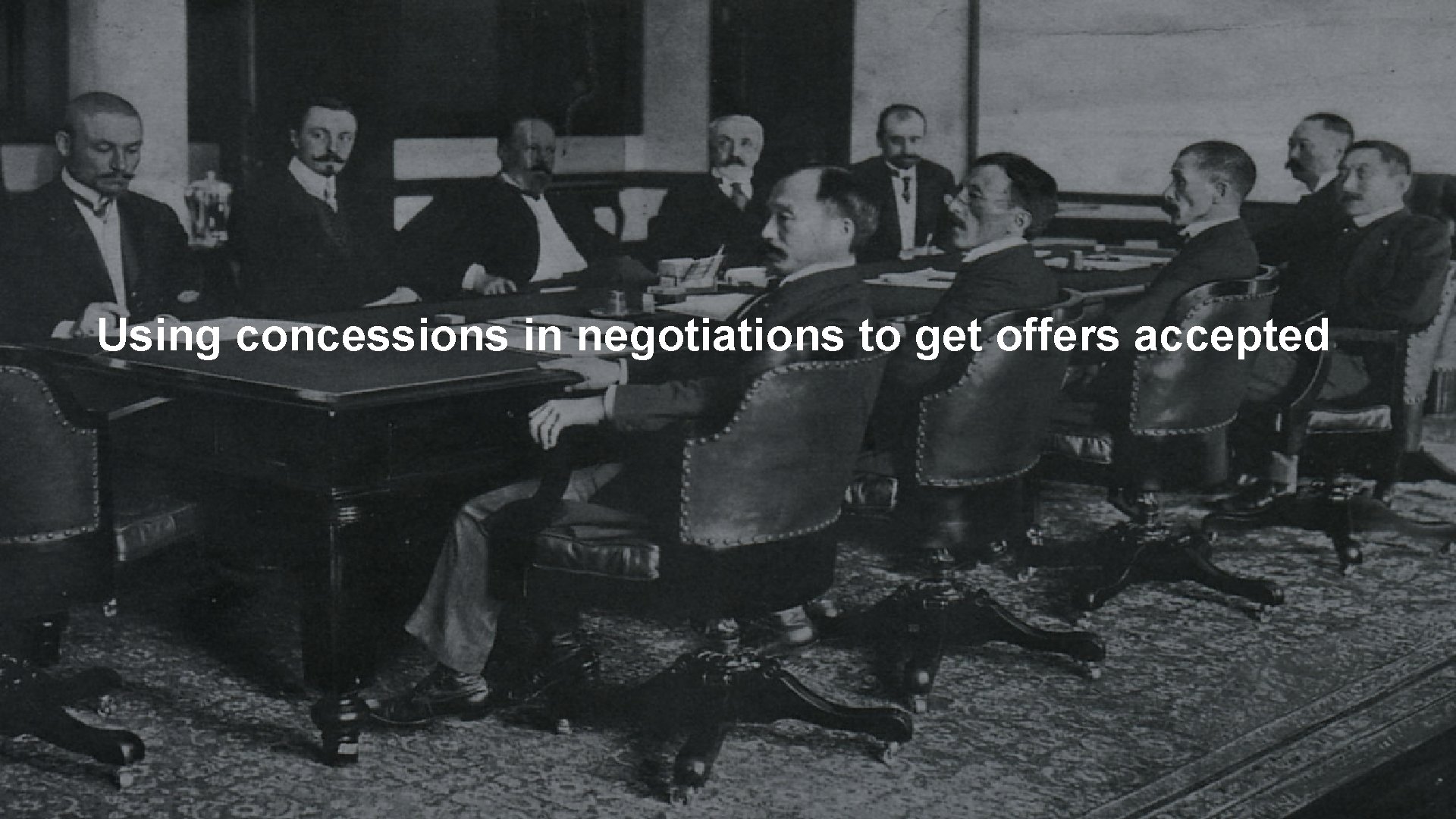 Using concessions in negotiations to get offers accepted RAISE PRIVATE FUNDS ™ 