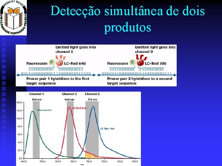 Detecção simultânea de dois produtos 