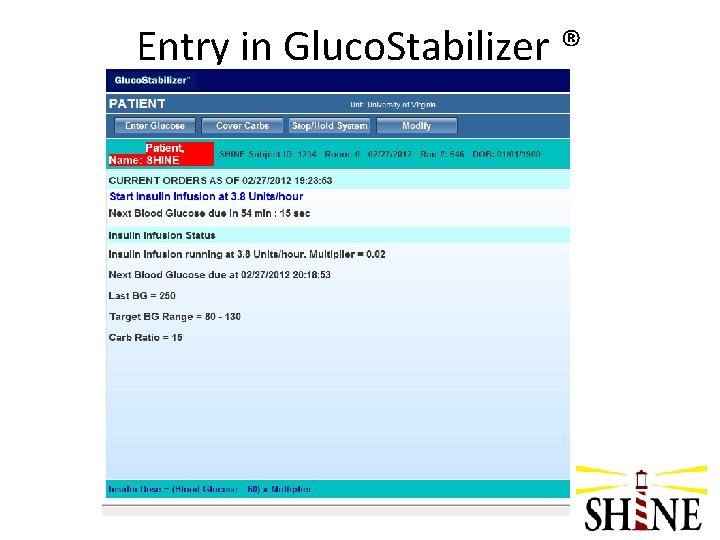 Entry in Gluco. Stabilizer ® 