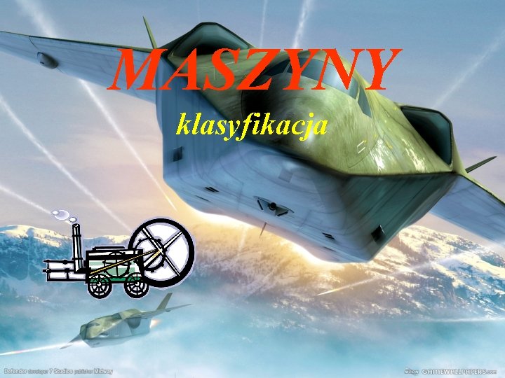 MASZYNY klasyfikacja 