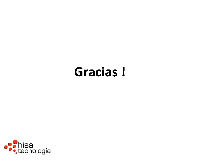 Gracias ! 