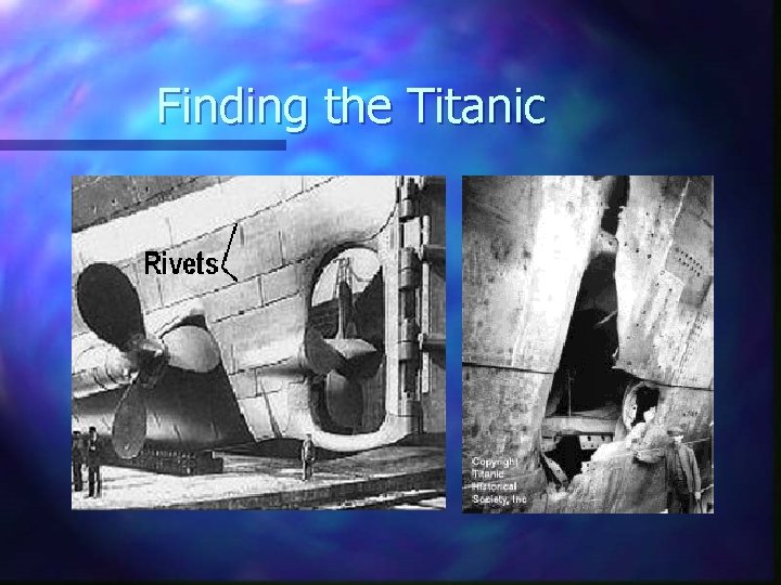 Finding the Titanic 
