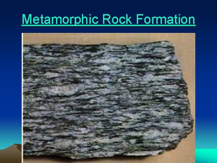 Metamorphic Rock Formation 