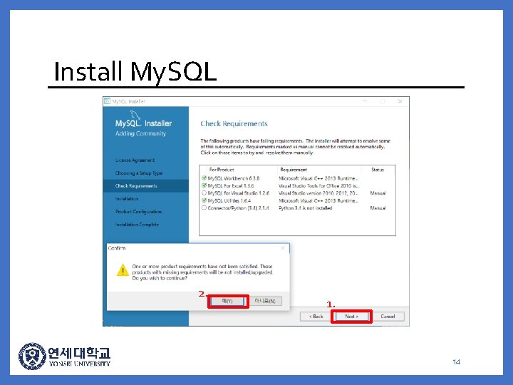 Install My. SQL 2. 14 