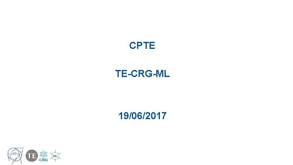 CPTE TE-CRG-ML 19/06/2017 