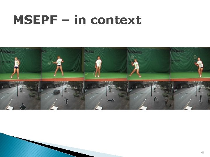 MSEPF – in context 68 