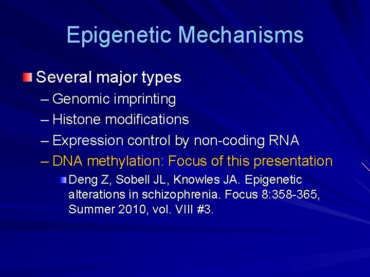 Epigenetics and Health Disparities Part I Disease Anita