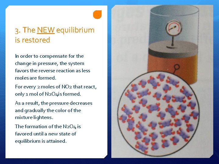 Effects of pressure change on chemical equilibrium Back