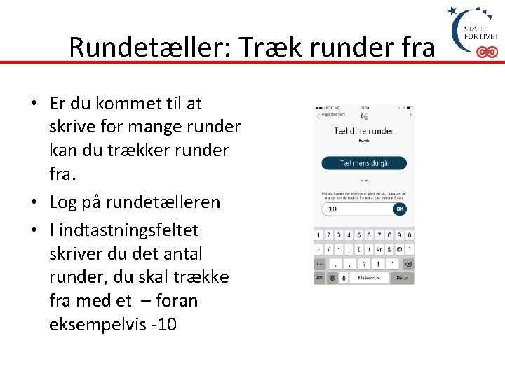 Rundetæller: Træk runder fra • Er du kommet til at skrive for mange runder