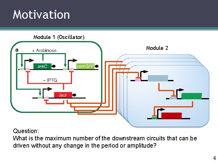 Motivation Module 1 (Oscillator) Module 2 Question: What is the maximum number of the