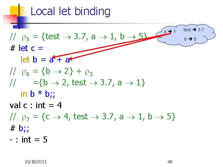 Programming Languages and Compilers CS 421 Madhusudan Parthasarathy
