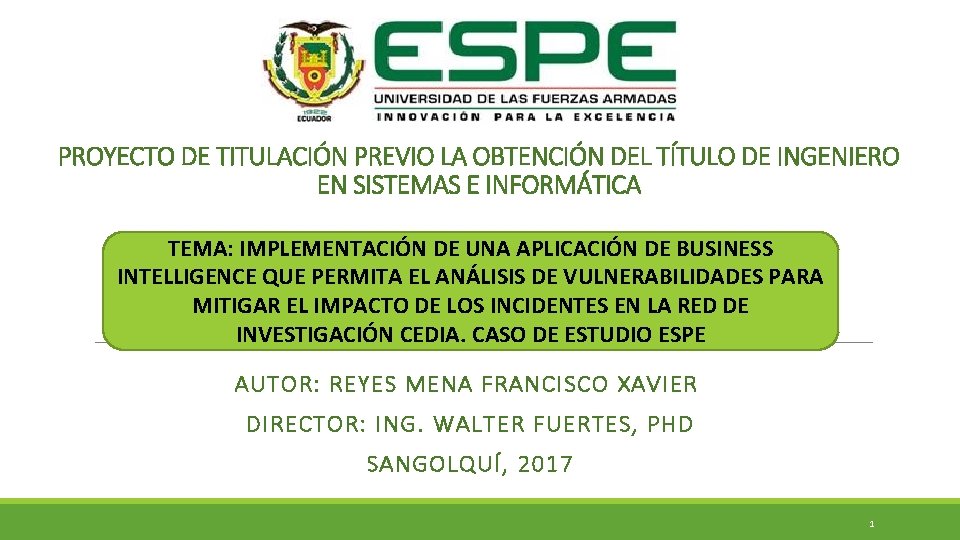 PROYECTO DE TITULACIÓN PREVIO LA OBTENCIÓN DEL TÍTULO DE INGENIERO EN SISTEMAS E INFORMÁTICA