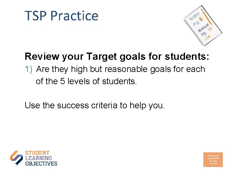 TSP Practice es. 6 Pg ual an 3 M. 1 Pp 4 -1 t