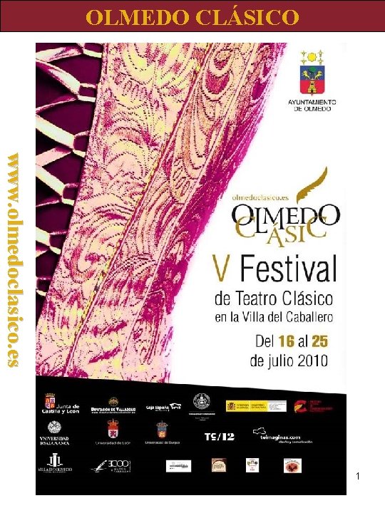 OLMEDO CLÁSICO www. olmedoclasico. es 1 