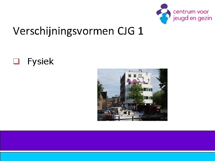 Verschijningsvormen CJG 1 q Fysiek 