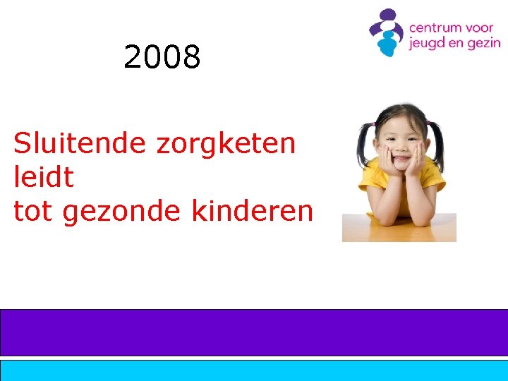 2008 Sluitende zorgketen leidt tot gezonde kinderen 
