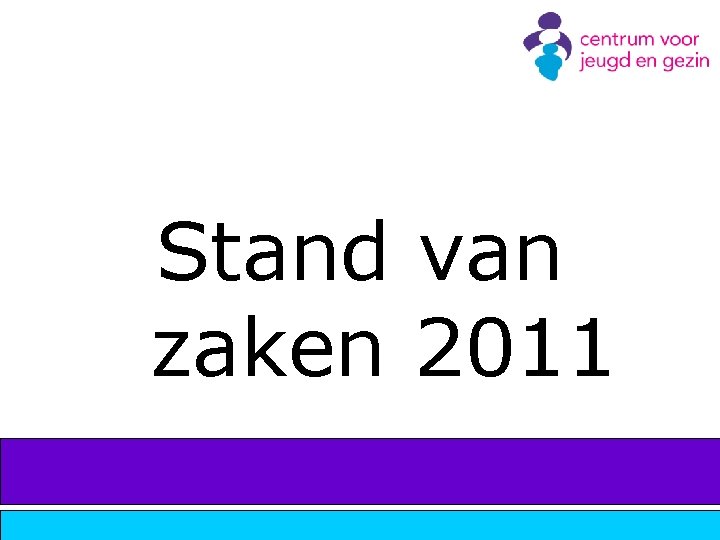 Stand van zaken 2011 