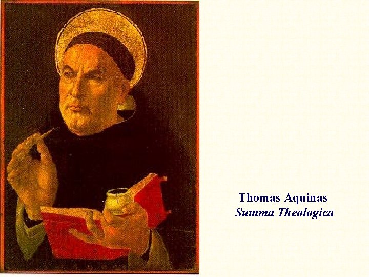 Thomas Aquinas Summa Theologica 