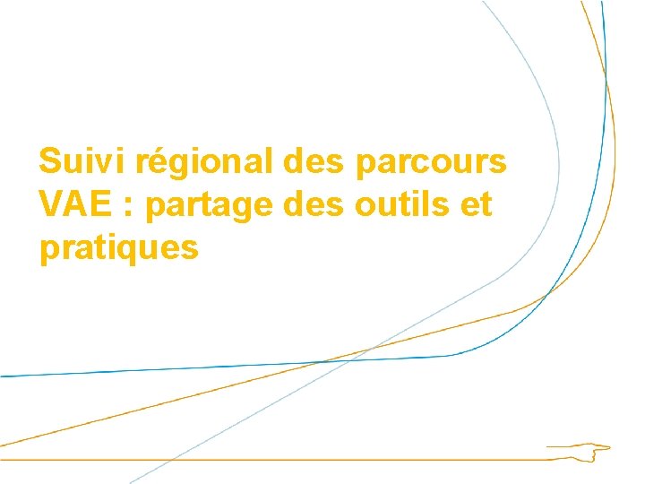 Suivi régional des parcours VAE : partage des outils et pratiques 