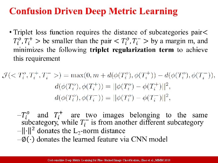  • Weakly Supervised Learning Deep of Part. Metric Selection Model with Spatial Constraints