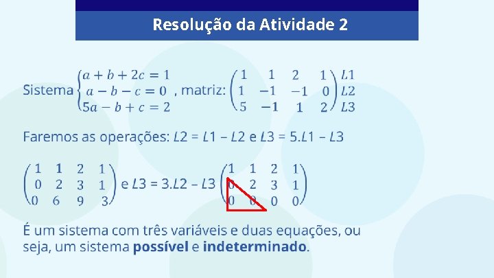 Resolução da Atividade 2 