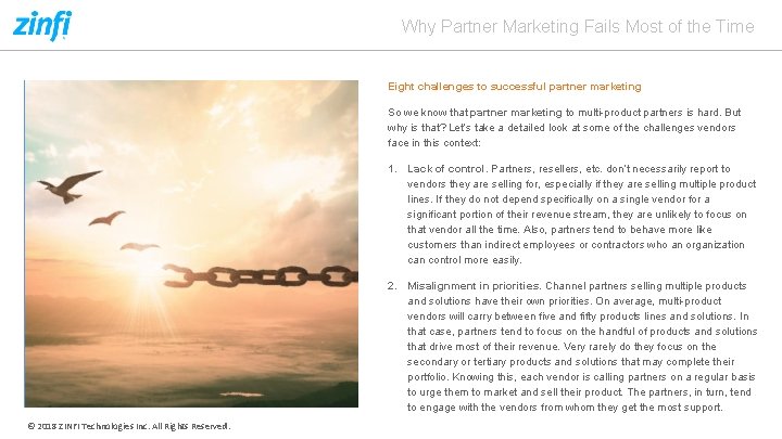 Why Partner Marketing Fails Most of the Time Eight challenges to successful partner marketing