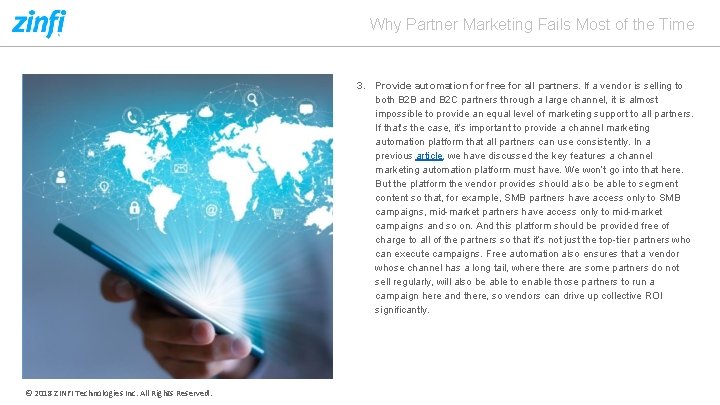 Why Partner Marketing Fails Most of the Time 3. Provide automation for free for