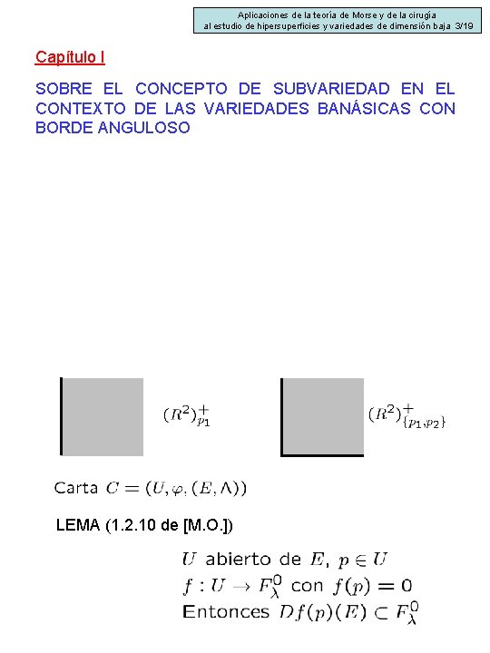 Aplicaciones de la teoría de Morse y de la cirugía al estudio de hipersuperficies