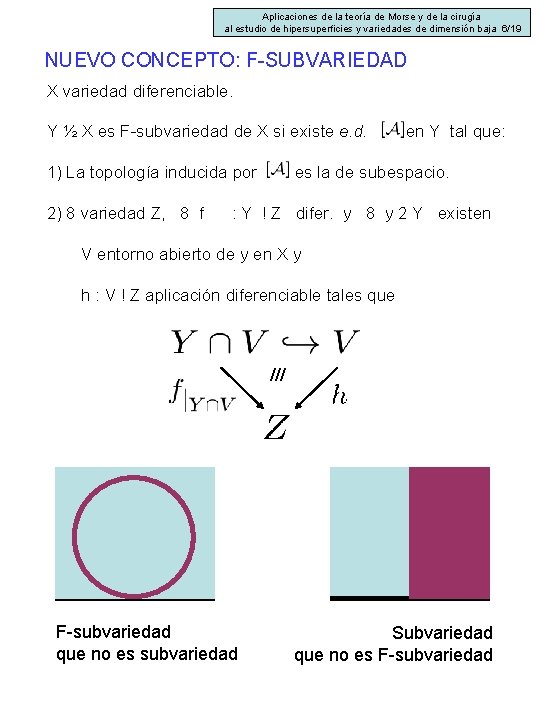 Aplicaciones de la teoría de Morse y de la cirugía al estudio de hipersuperficies