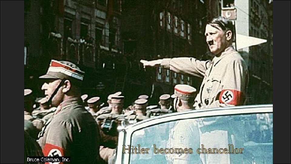 Hitler becomes chancellor 
