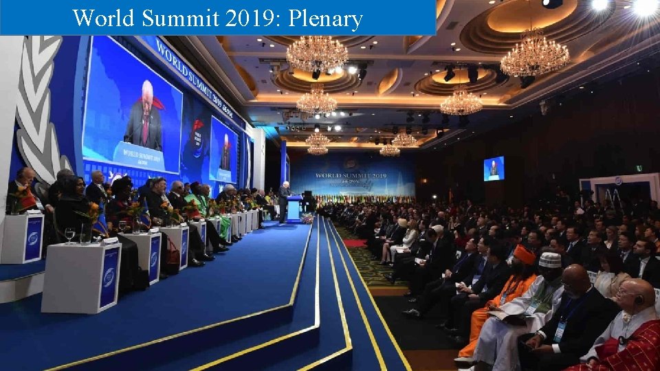 World Summit 2019: Plenary 