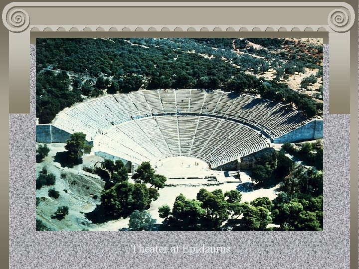 Theater at Epidaurus 