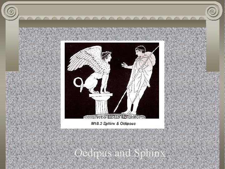 Oedipus and Sphinx 