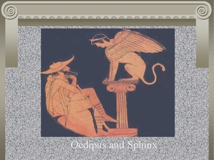 Oedipus and Sphinx 