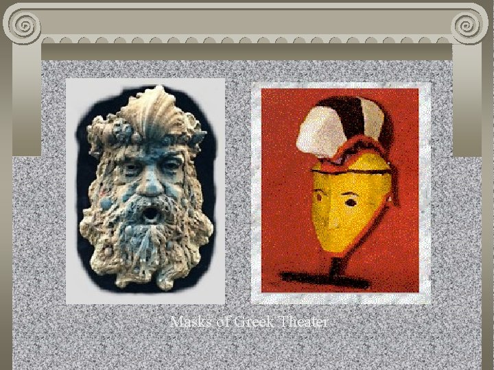 Masks of Greek Theater 