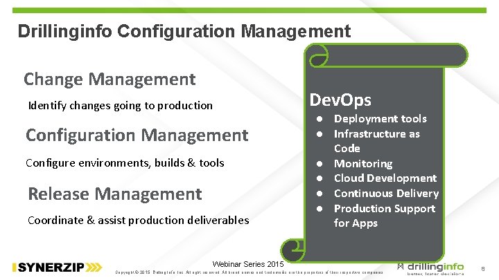 Development Configuration Changes Evolution of Configuration Management in a Dev OpsAgile
