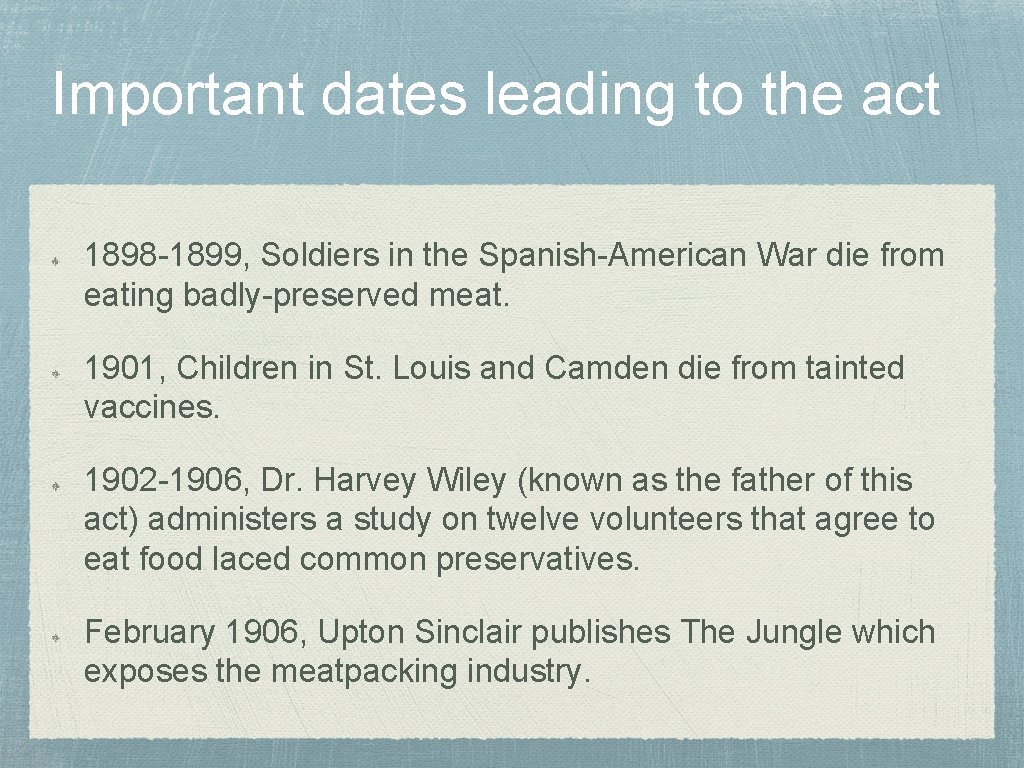 Important dates leading to the act 1898 -1899, Soldiers in the Spanish-American War die