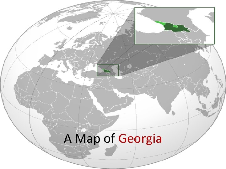 A Map of Georgia 