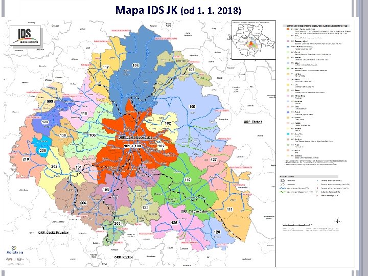 Mapa IDS JK (od 1. 1. 2018) 