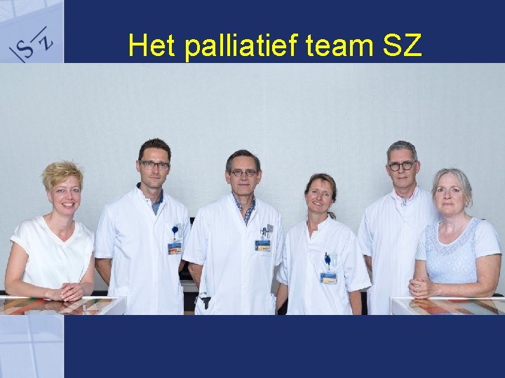 Het palliatief team SZ 