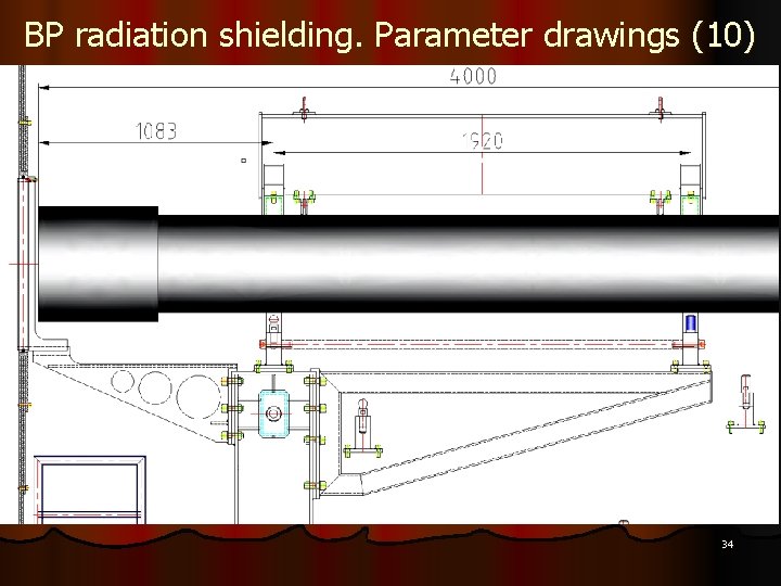 BP radiation shielding. Parameter drawings (10) 34 BP radiation shielding. Parameter drawings (10) 34