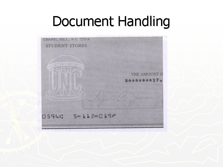 Document Handling 