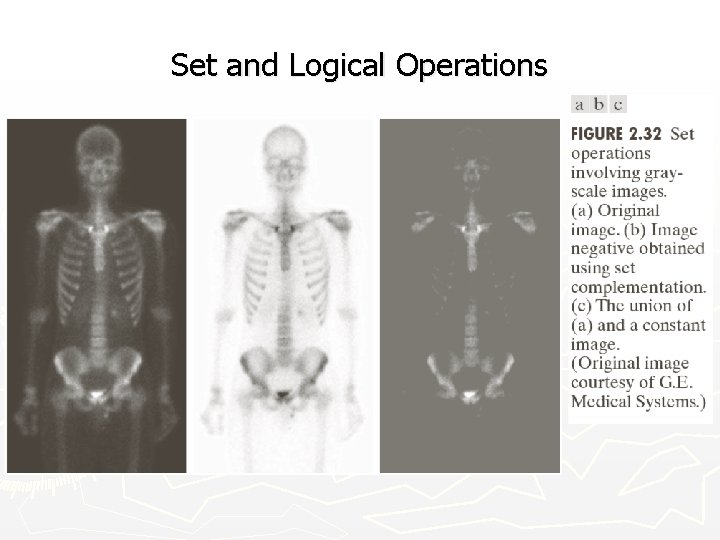 Set and Logical Operations 