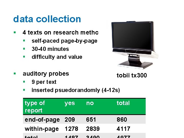 data collection § 4 texts on research methods § § self-paced page-by-page 30 -40