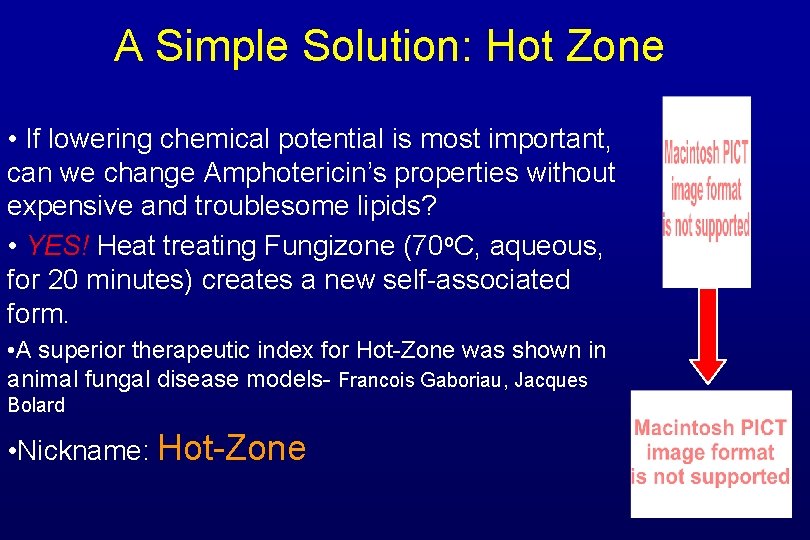 A Simple Solution: Hot Zone • If lowering chemical potential is most important, can