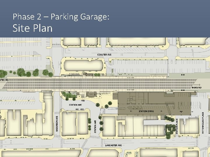 Phase 2 – Parking Garage: Site Plan 