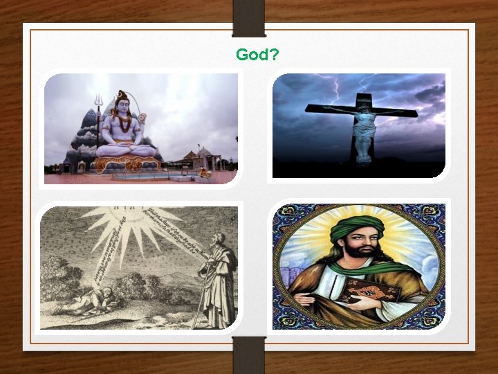 God? God?