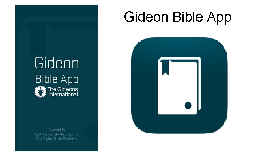 Gideon Bible App 