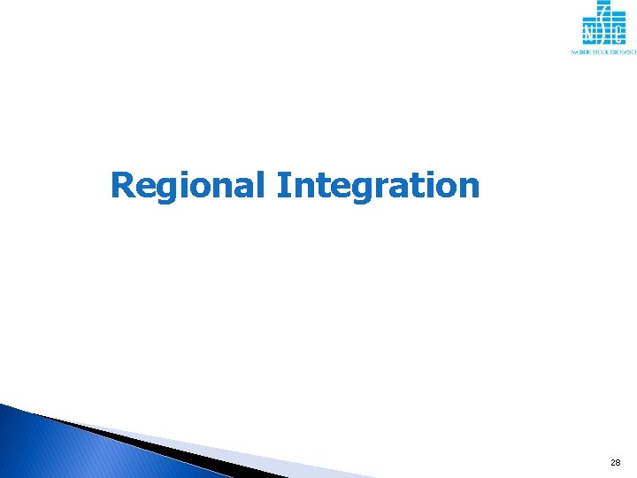 Regional Integration 28 